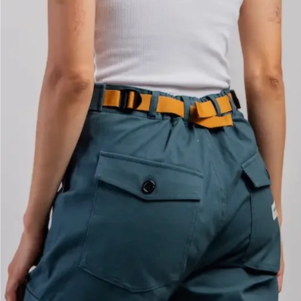 Jeep x wondery Women's Blue Cargo Pants collab